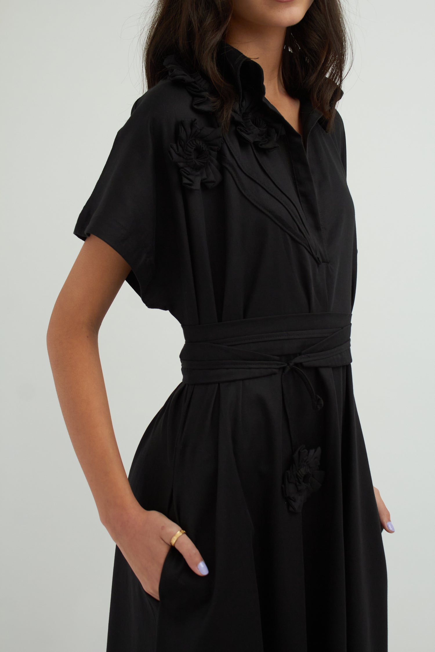 Dianas 3D Orchid Dress