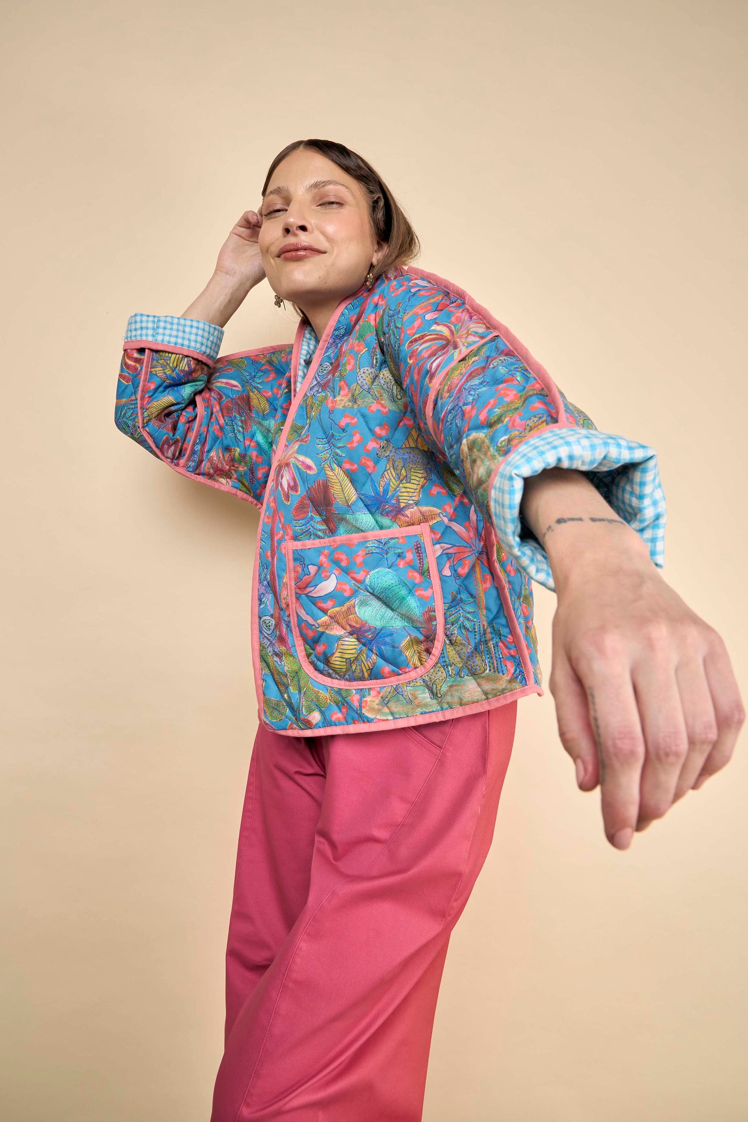 Marcia Cotton Reversible Jacket