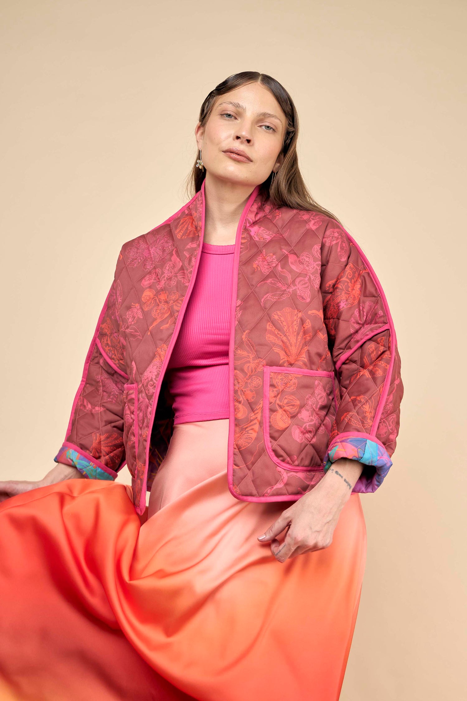 Marcia Cotton Reversible Jacket