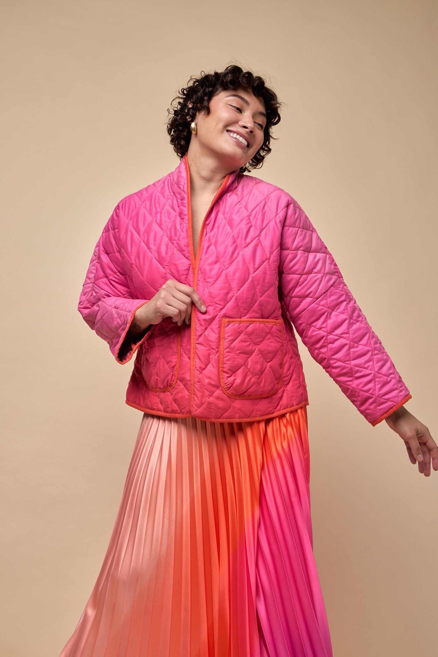 Marcia Cotton Reversible Jacket