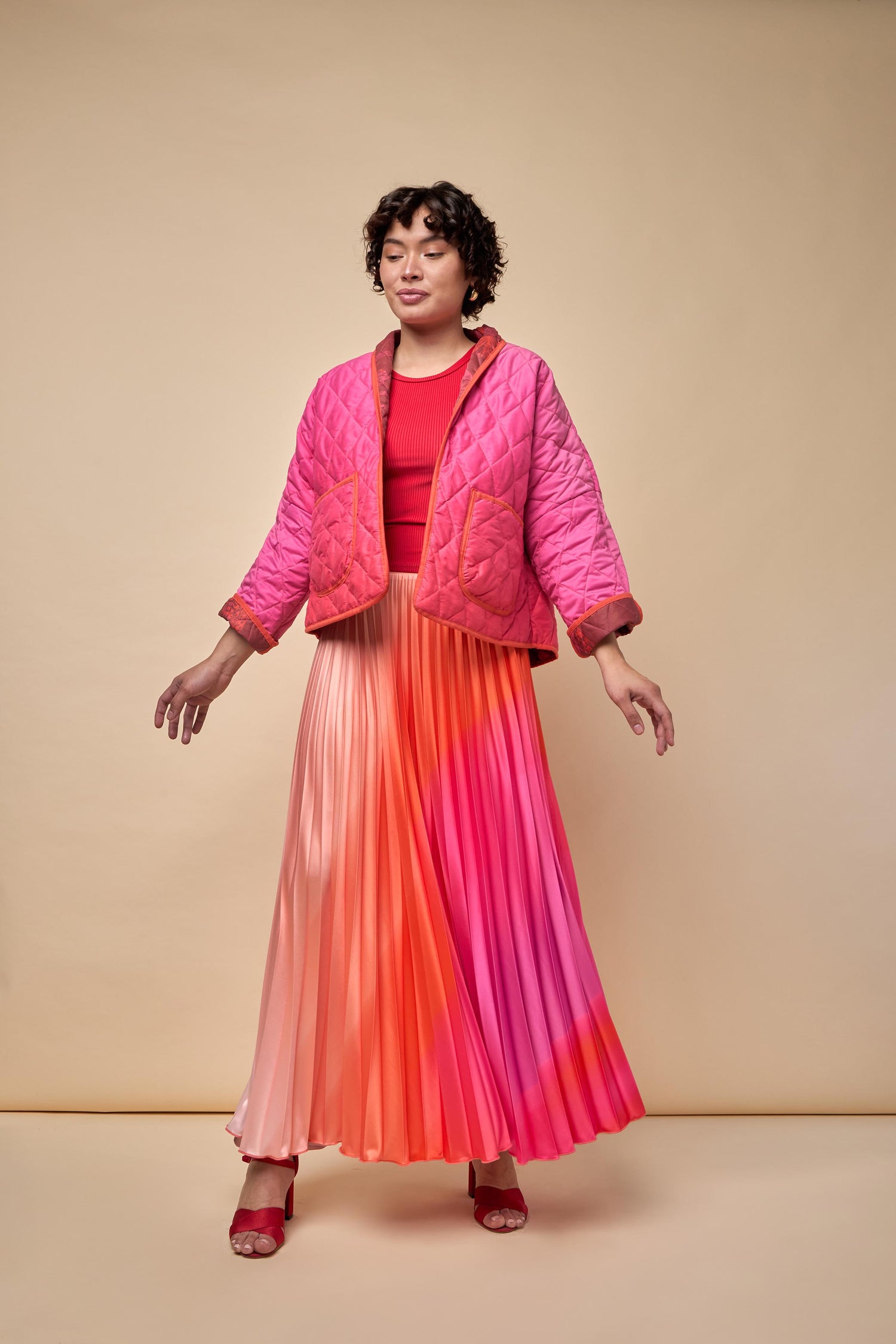 Marcia Cotton Reversible Jacket