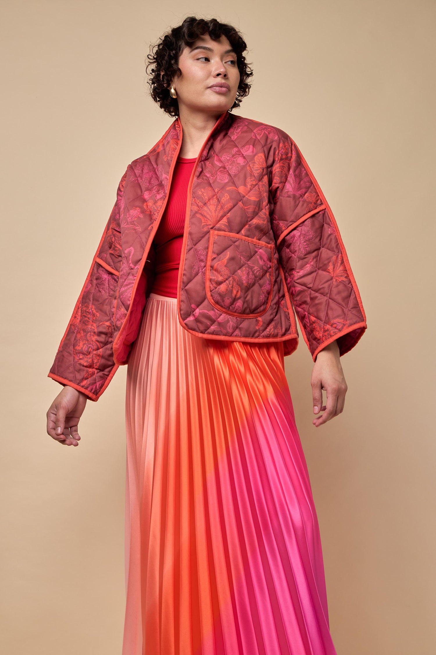 Marcia Cotton Reversible Jacket