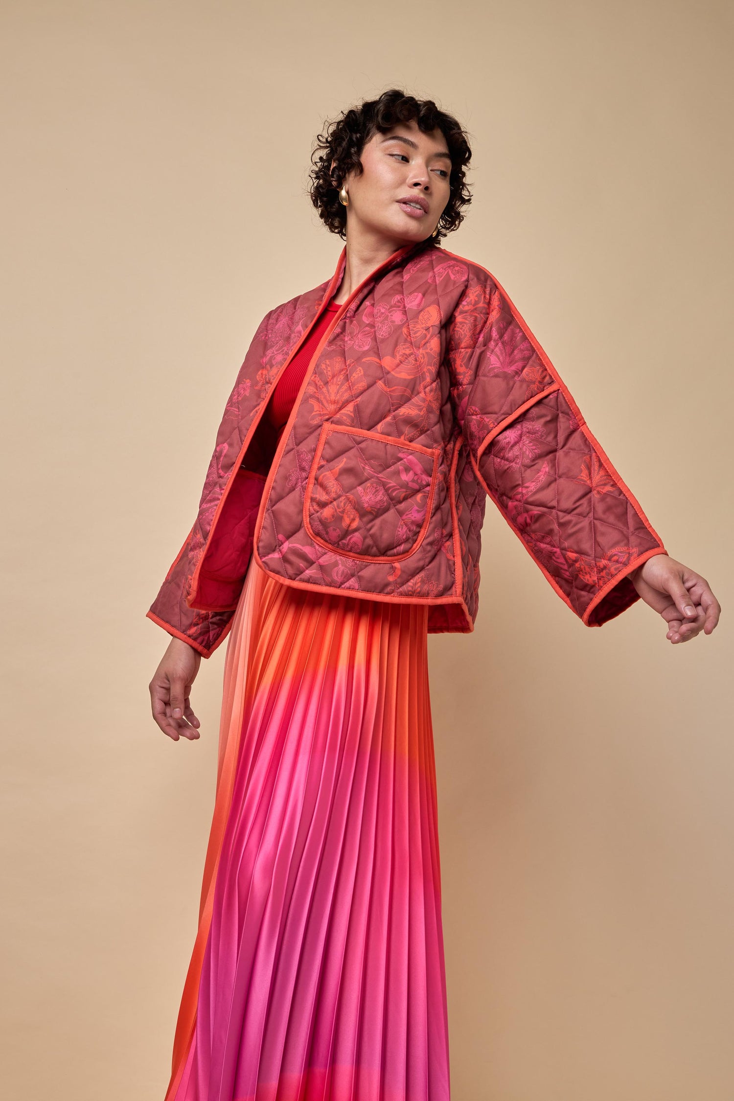 Marcia Cotton Reversible Jacket