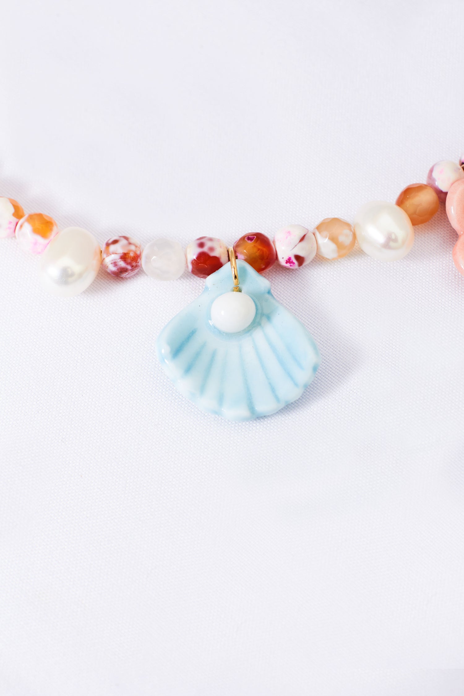 Blossom Porcelain Necklace