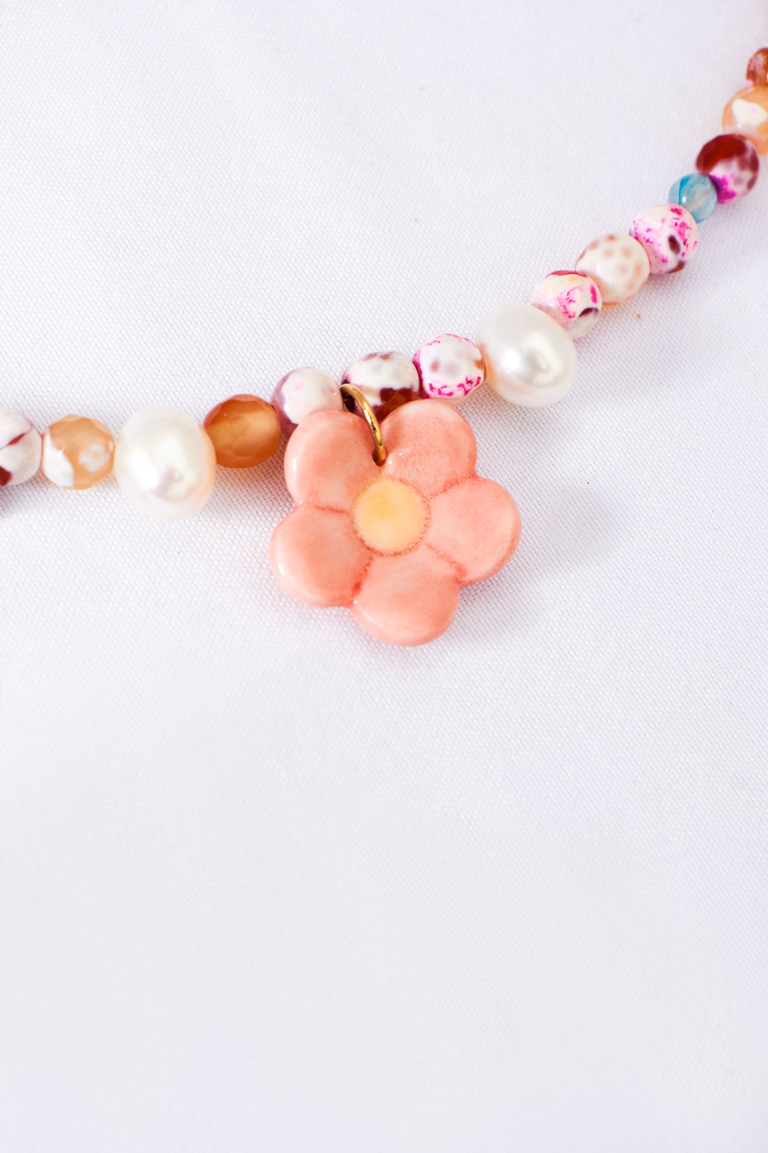 Blossom Porcelain Necklace