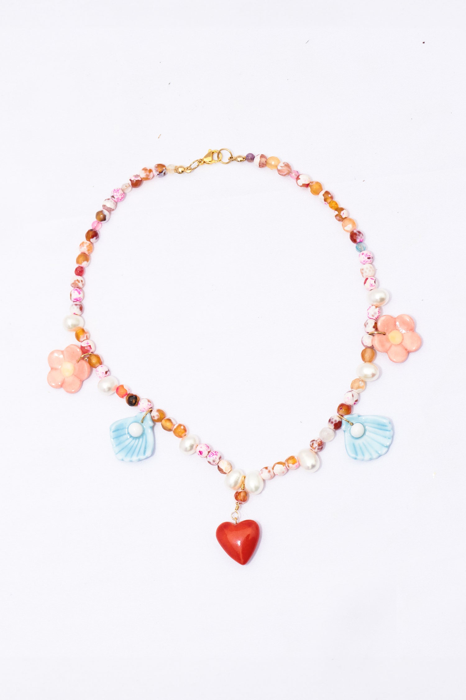 Blossom Porcelain Necklace
