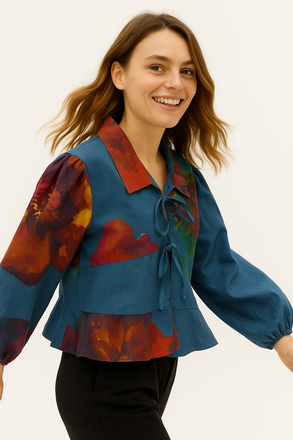 Lulu Reversible Linen Jacket