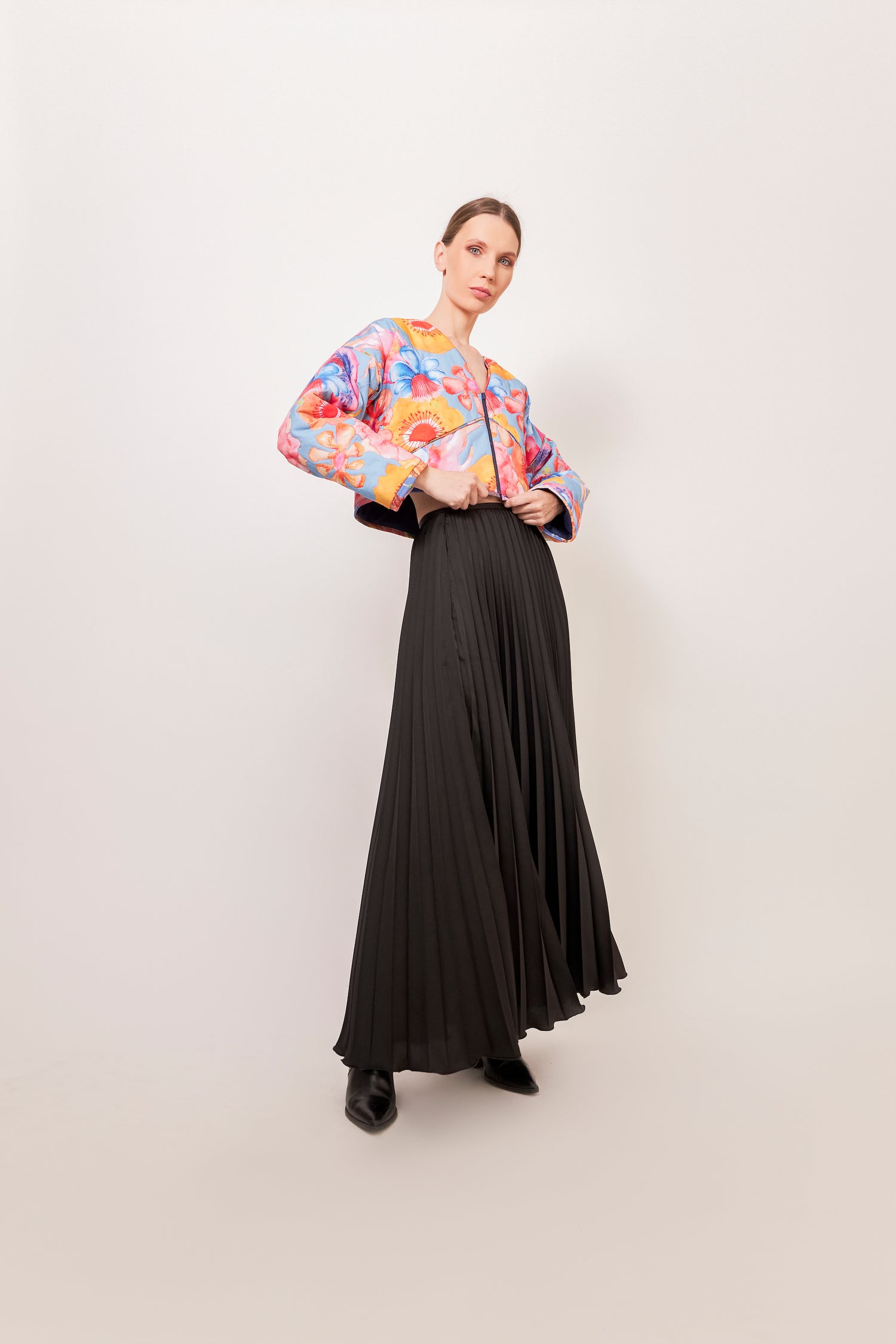Serene Pleated Skirt