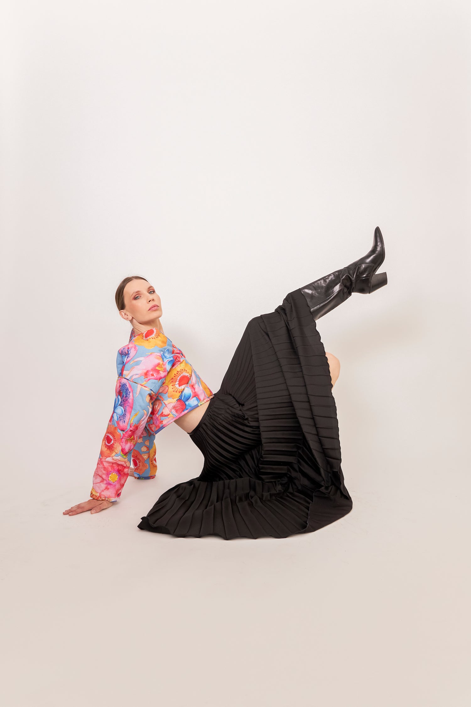 Serene Pleated Skirt