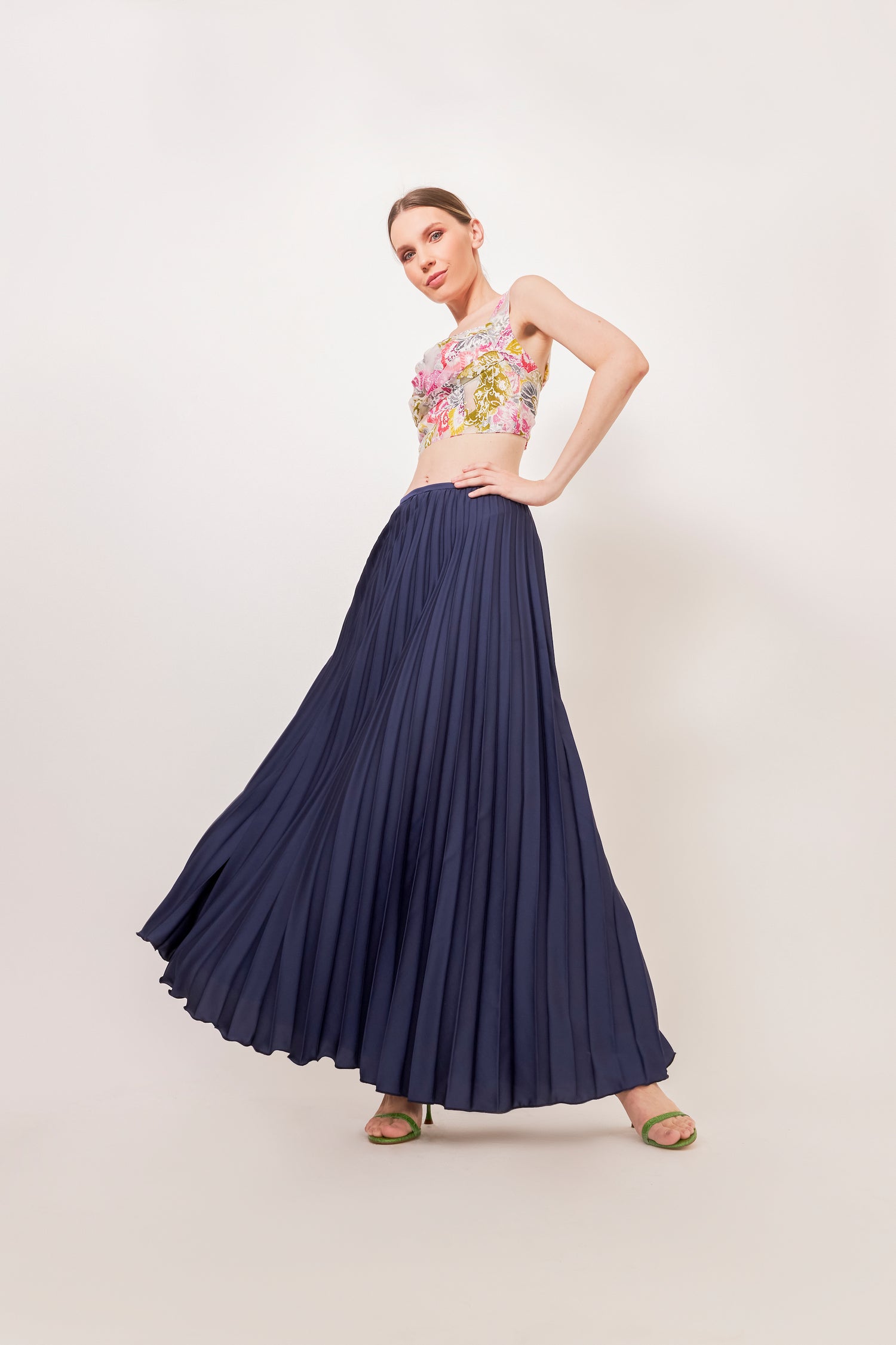 Serene Pleated Skirt