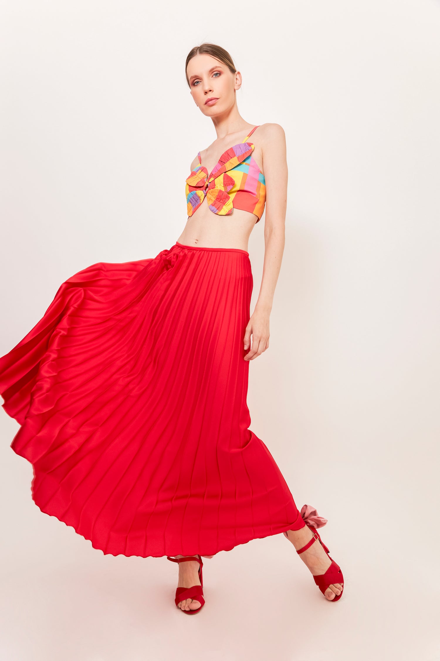 Serene Pleated Skirt