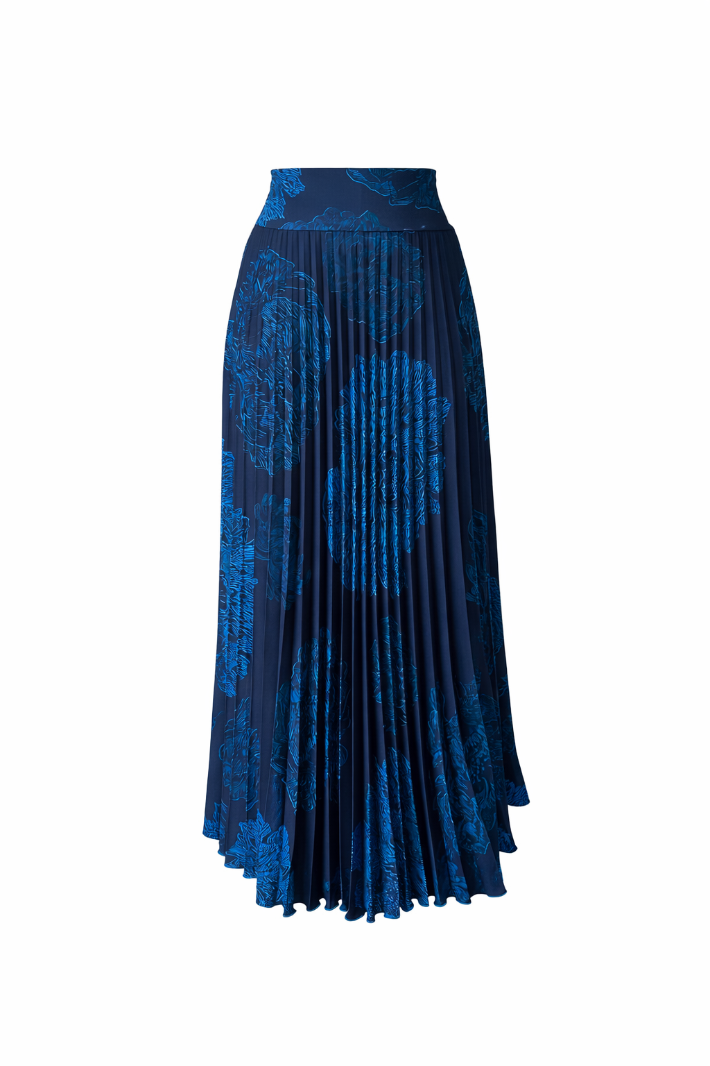 Free Pleated Rhythm of Colors Skirt