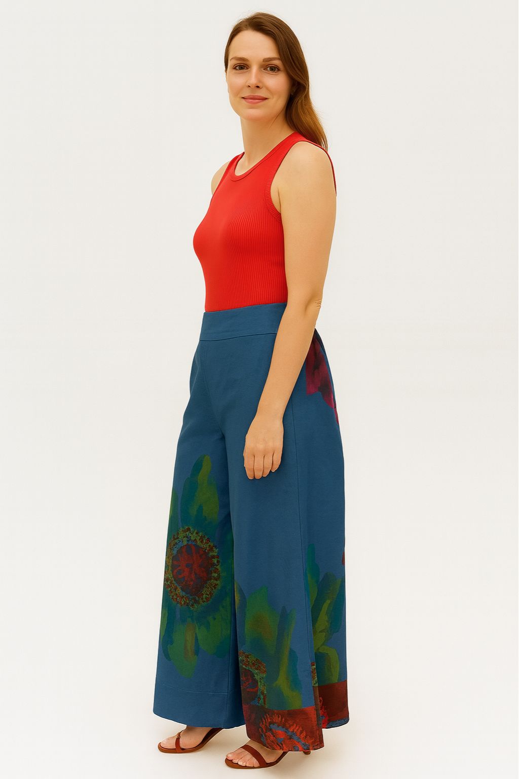 Flora Linen Pants