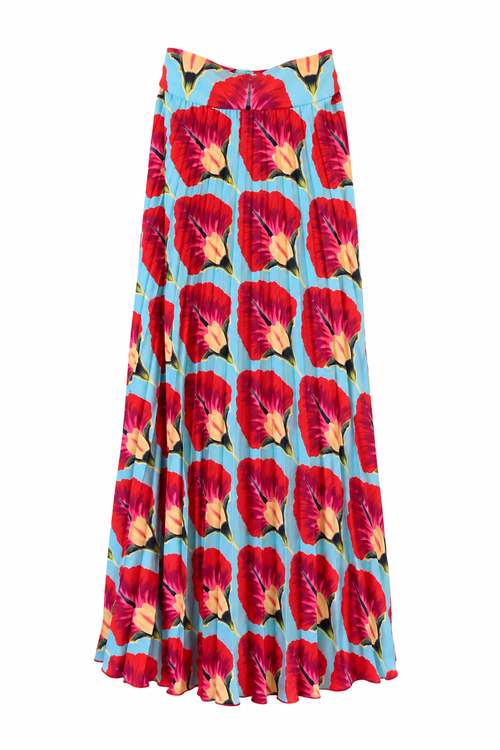 Free Pleated Rhythm of Colors Skirt